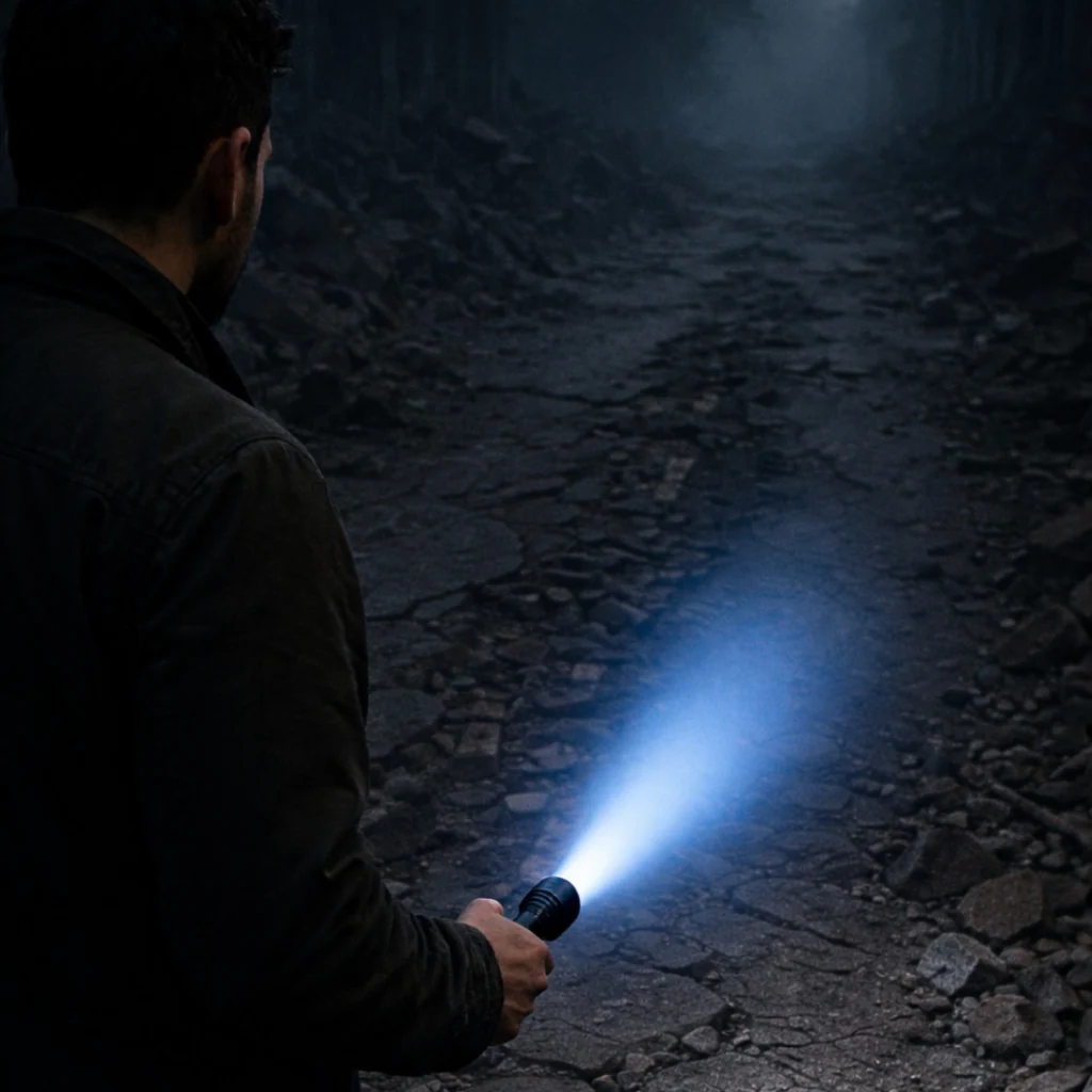 High Power Flashlight Tactical Waterproof Design - Image 3